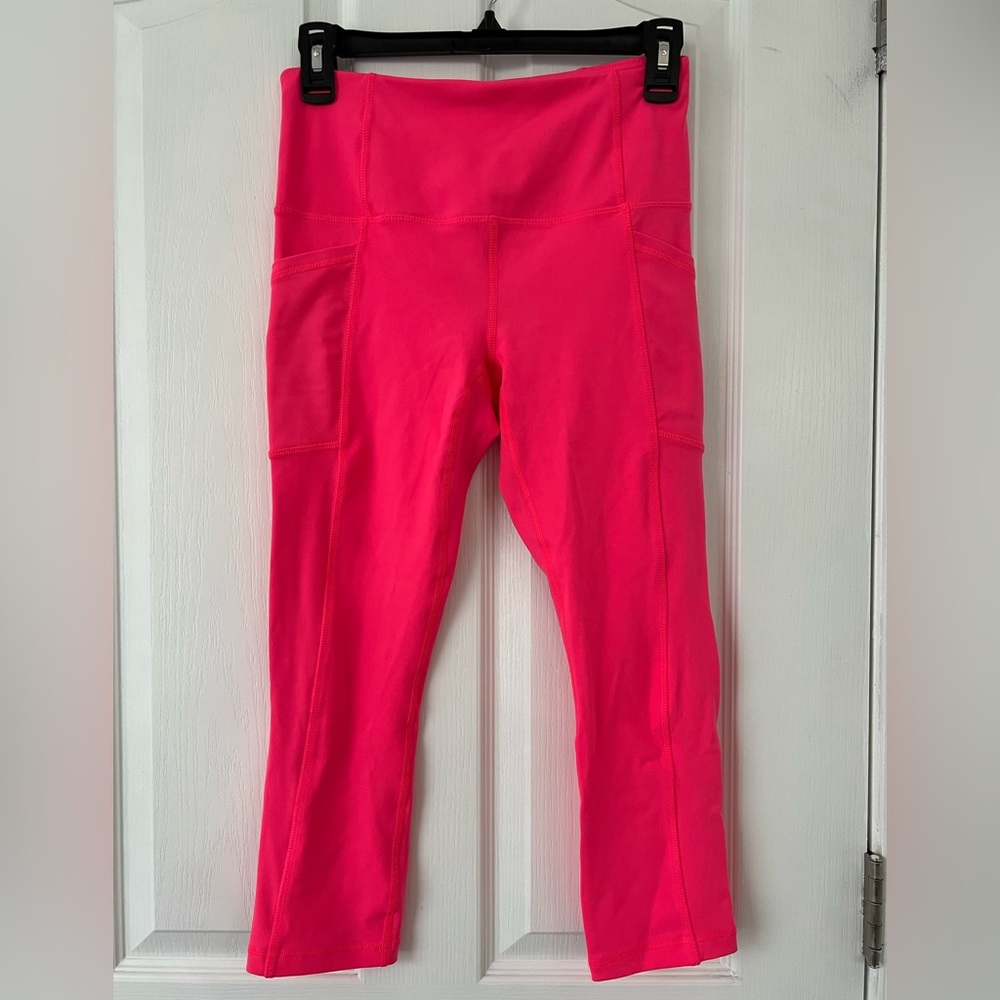 RBX Hot Pink Yoga Pants with Pockets